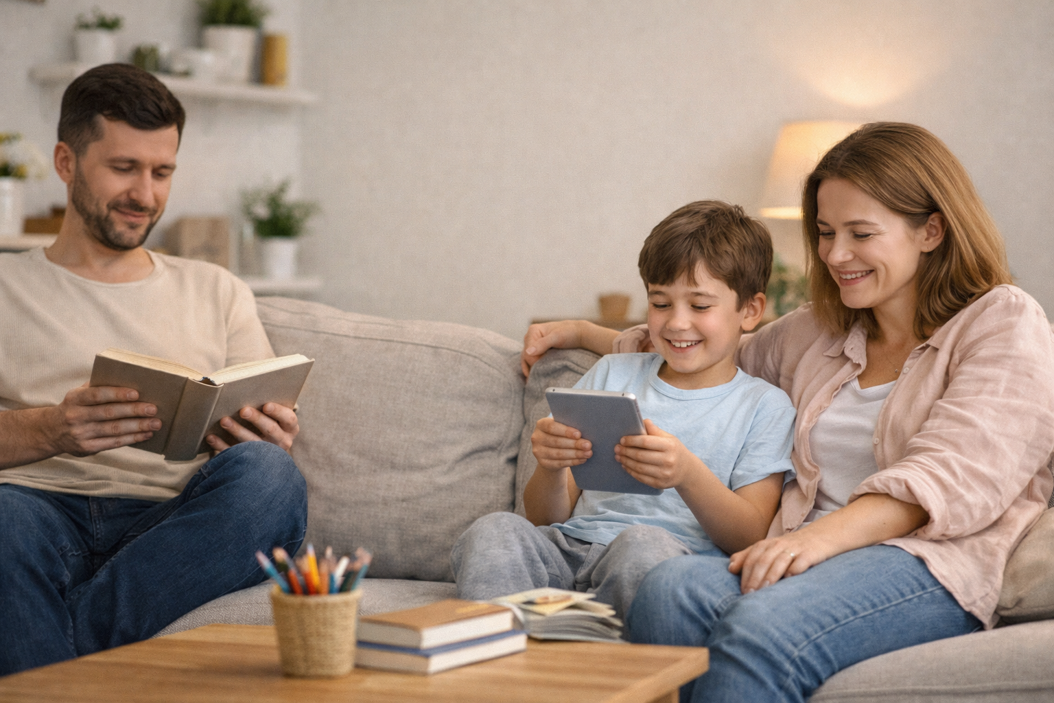 Счастливая семья с ChoreHeroes